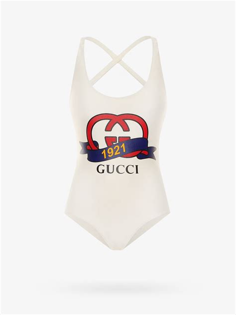 white gucci bikini